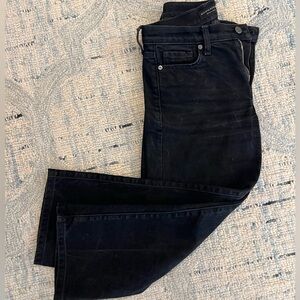 Cropped wide leg pants